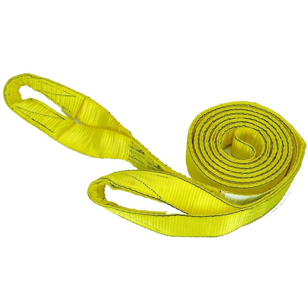 Sunbelt PRO GRIP Tow Strap, 20' x 2" with Loops, Nylon 4.88" x8" x8.25" A-B1151520 - main